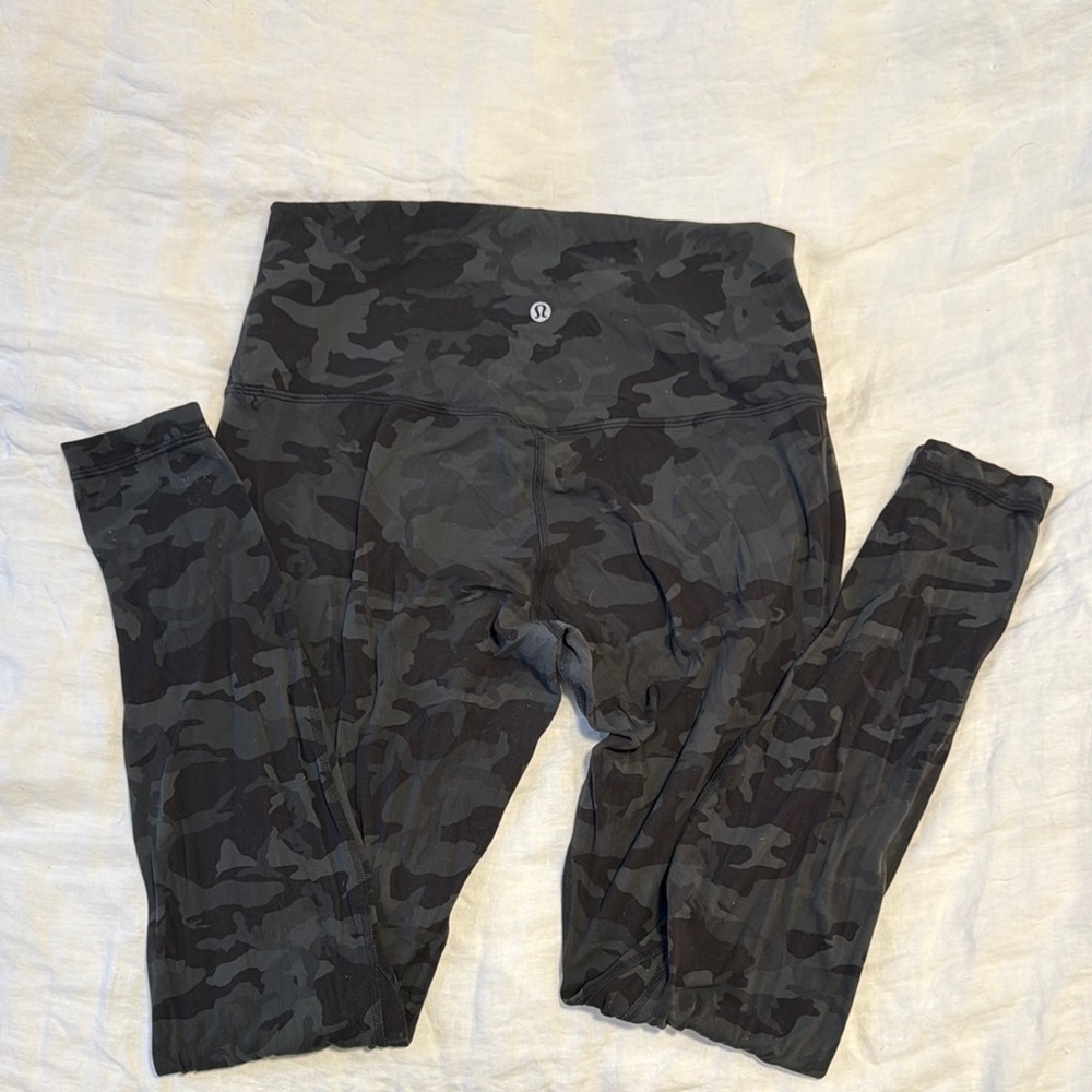 Lululemon Align Camo High Waisted Yoga Pants